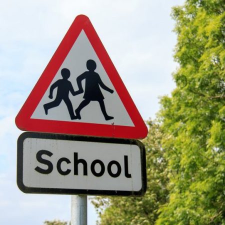 school road sign